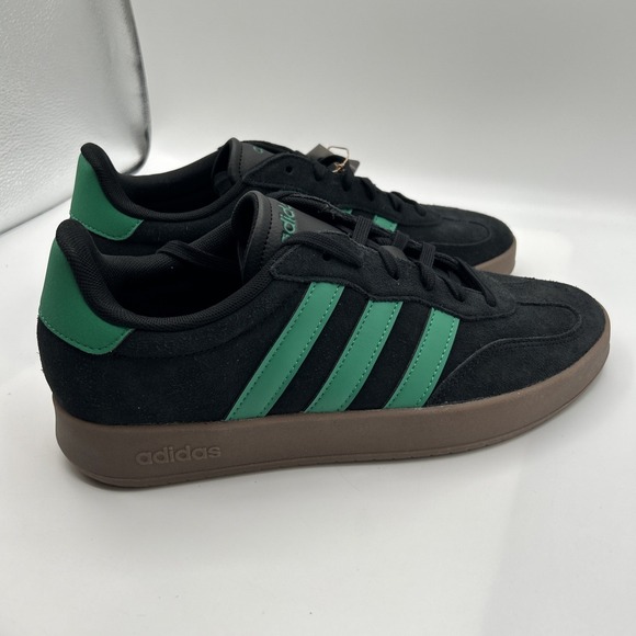 NEW Adidas Lea. Barreda,Black/Green,Men's SZ:10 M,Athletic Shoes,JR1326,DEFECTS - Picture 6 of 16